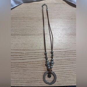 Silver Necklace with Pendant
